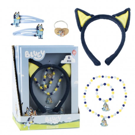 Set de Belleza 7 Piezas Bluey para niños multicolor