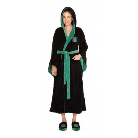 Bathrobe fleece girl Harry Potter Slytherin