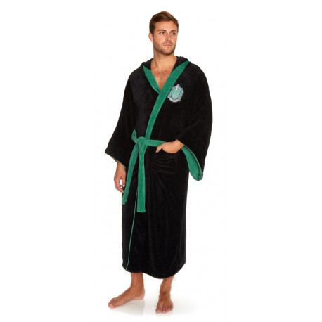 Bathrobe fleece Harry Potter Slytherin