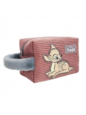 Trousse de toilette voyage Disney Bambi rose foncé
