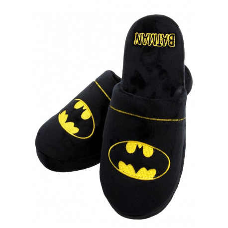 Slippers Batman Logo DC Comics