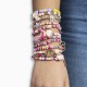 Set de bracelets DIY Hello Kitty avec perles et accessoires.