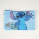 Set neceser de viaje azul Stitch Disney