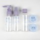 Conjunto de cuidados pessoais de viagem Stitch azul Disney