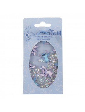 Brosse démêlante bleue avec motif Disney Stitch