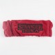 Set de accesorios para pelo Stranger Things rojo y negro