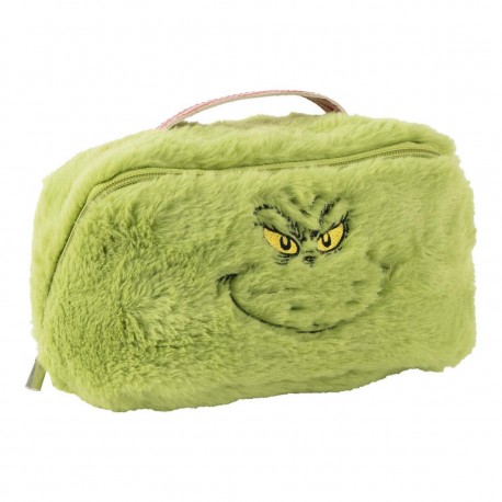 Neceser afelpado verde de The Grinch