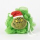 Esponja de baño verde 3D con Grinch