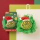 Éponge de douche 3D verte Grinch