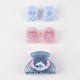 Conjunto de clips de cabelo Stitch em azul e rosa
