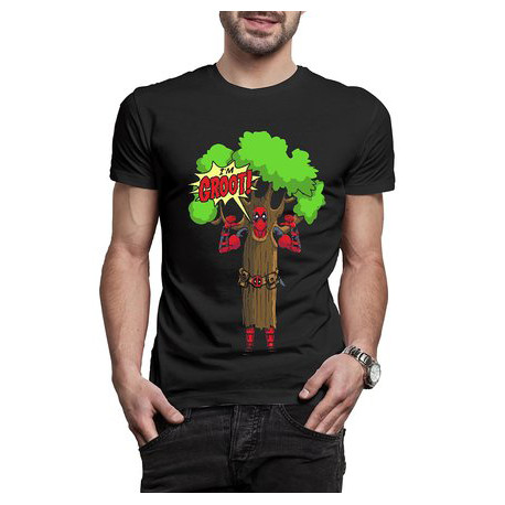 Instalaciones Cortar Vigilancia Camiseta Deadpool I Am Groot por 19,90€ – LaFrikileria.com