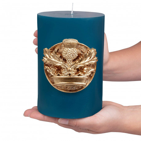 Bougie XL avec logo de la série Outlander