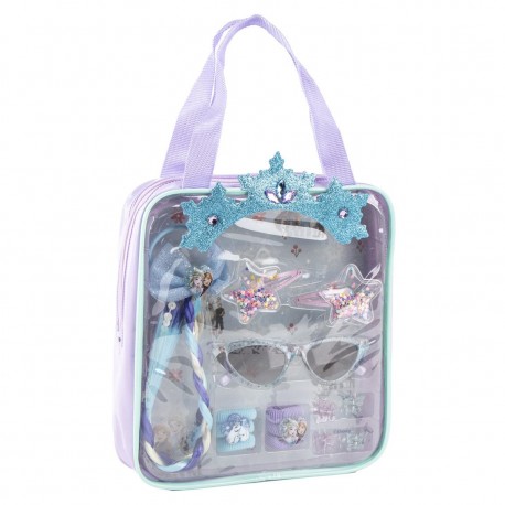 Set de beauté Frozen avec sac et lunettes de soleil