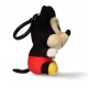 Porte-clés Clip de Sac Mickey Mouse noir en polyester