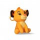 Porte-clés peluche Simba Le Roi Lion couleur orange