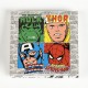Pacote de adesivos Marvel super-heróis