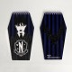 Conjunto de papelaria Wednesday, toque misterioso