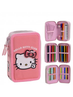 Plumier Giotto Hello Kitty para niños 100% polyester rosa