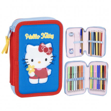 Estojo com acessórios Hello Kitty para crianças