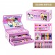 Set de papelería coloreable Hello Kitty rosa