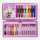Set de papeterie coloriable Hello Kitty rose