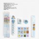 Set de Papelería Escolar Bluey con Estuche y Útiles