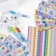 Pack d'autocollants Stitch 1000 pièces papeterie