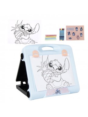 Set de Papelería de Viaje Stitch azul