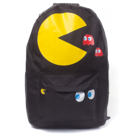 Red backpack of Blinky ghost from Pac-Man