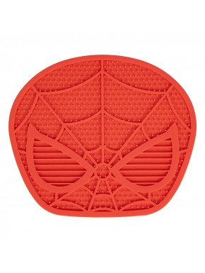 comedero de silicona para perros diseño Spiderman