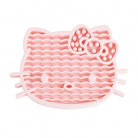 Mangeoire pour chien en silicone Hello Kitty rose