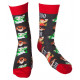 Calcetines Super Mario diseño pixelado