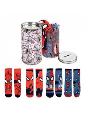 Pack de calcetines Spiderman de 4 piezas