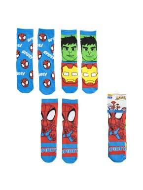 PACK CALCETINES 3 PIEZAS SPIDEY