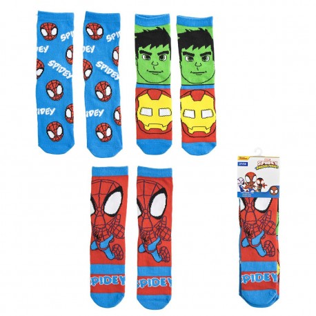 SOCKS PACK 3 PIECES SPIDEY