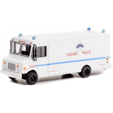 Modelo em miniatura Step Van 2019 Polícia de Chicago