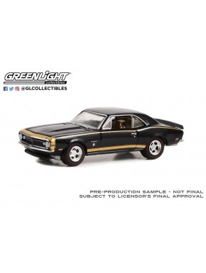 Modèle réduit Chevrolet Camaro Black Panther 1967 échelle 1/64