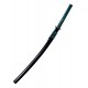 Katana Libellule Cold Steel avec poignée en soie verte