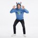 Sudadera azul Monsters University con Sulley y Mike