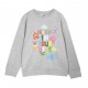 Moletom cinza infantil Pixar com design Believe In Yourself