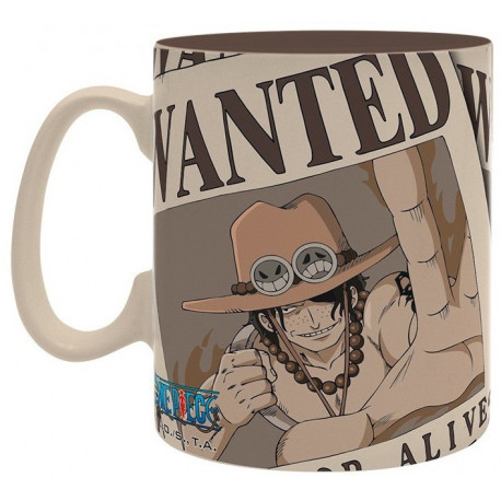 Taza One Piece Wanted