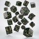 Pacote de dados verde de 20 peças Q Workshop