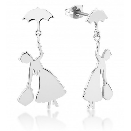 Circulation De L'Or Blanc Silhouette De Mary Poppins De Disney