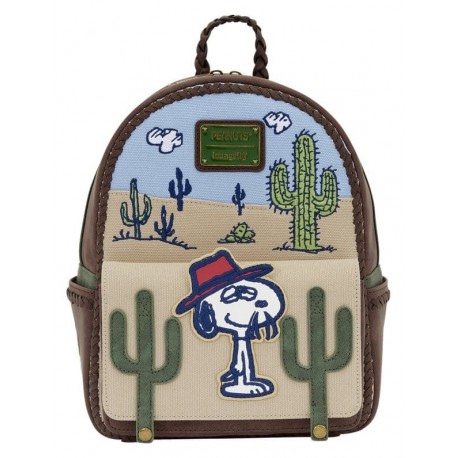 Mochila Mini Spike Desert Peanuts de Loungefly con diseño desértico