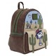 Mochila Mini Spike Desert Peanuts de Loungefly con diseño desértico