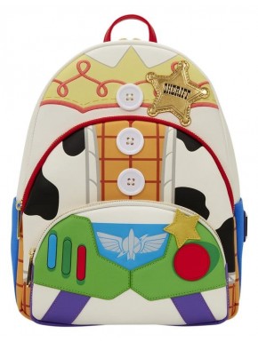 Mochila de Toy Story 5 con diseño de Woody y Buzz