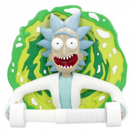 Porta rollos Rick y Morty Rick