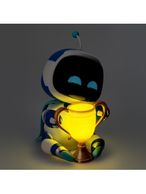 Lampe Astrobot PlayStation avec trophée illuminé