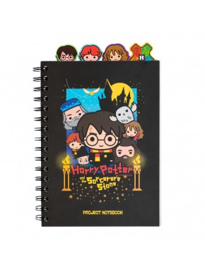 Carnet Harry Potter avec séparateurs et design personnalisé