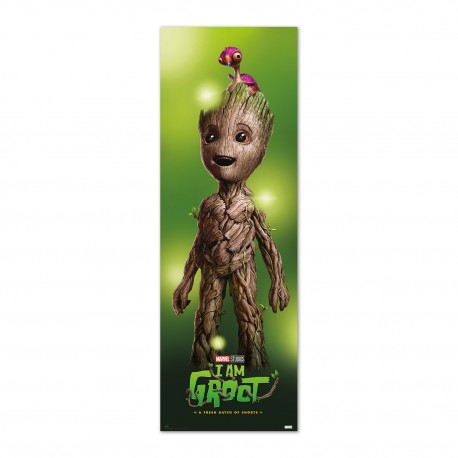 Poster de porte Je Suis Groot 53x158 cm de Marvel